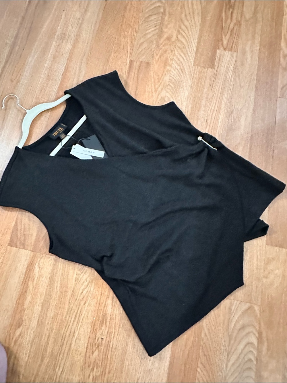 Truth Black Sleeveless Bodysuit